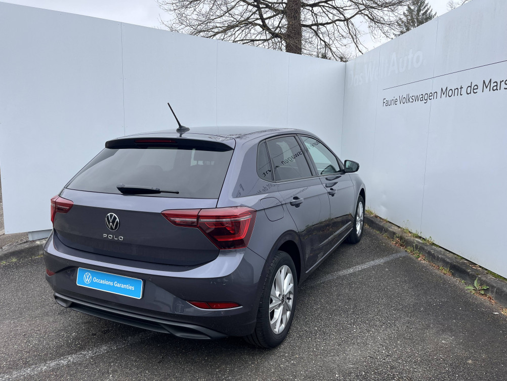 Acheter Volkswagen Polo Polo 1.0 TSI 95 S&S DSG7 Style 5p occasion dans les concessions du Groupe Faurie