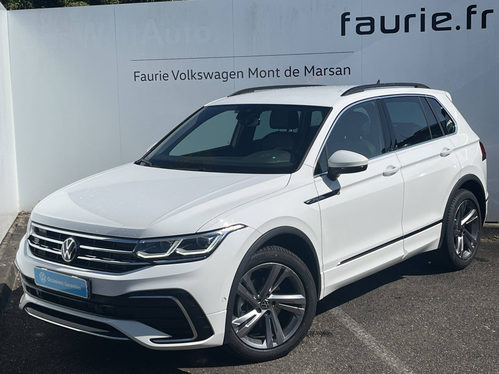 Acheter Volkswagen Tiguan Tiguan 2.0 TDI 150ch DSG7 R-Line 5p occasion dans les concessions du Groupe Faurie