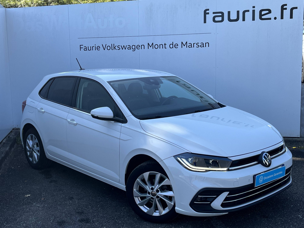 Acheter Volkswagen Polo Polo 1.0 TSI 95 S&S BVM5 Style 5p occasion dans les concessions du Groupe Faurie