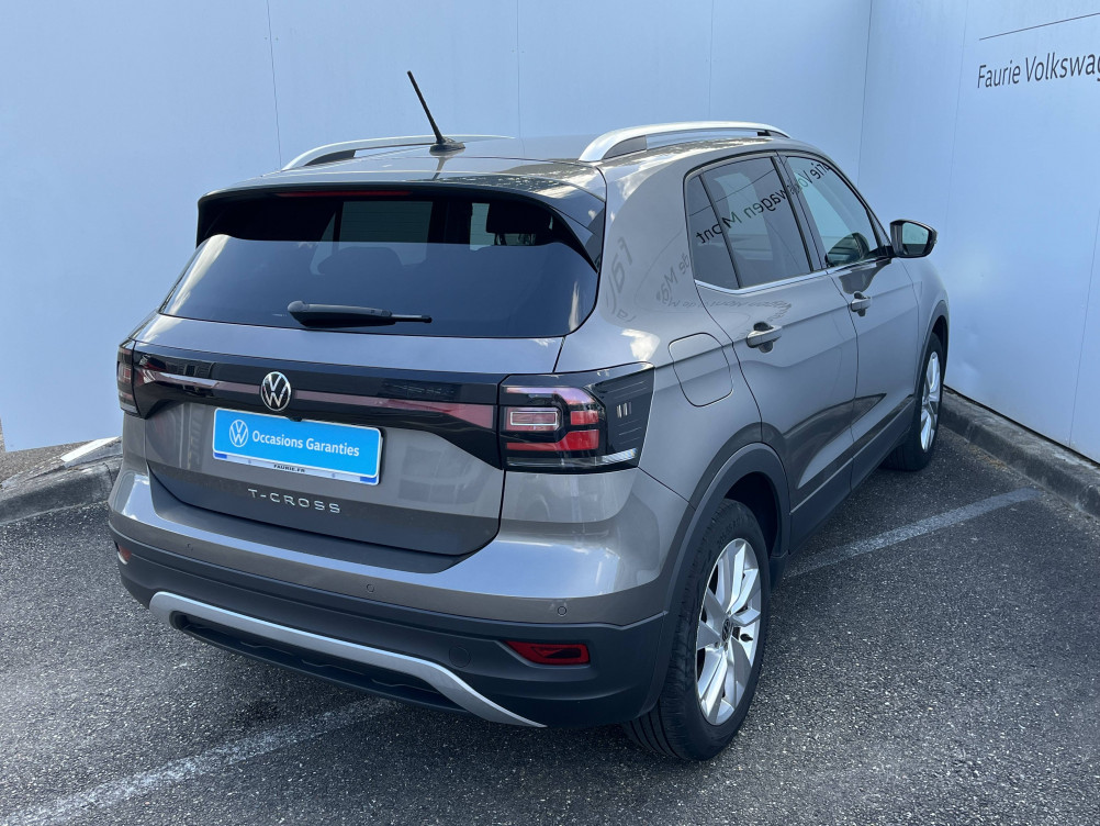 Acheter Volkswagen T-Cross T-Cross 1.0 TSI 115 Start/Stop BVM6 Carat 5p occasion dans les concessions du Groupe Faurie