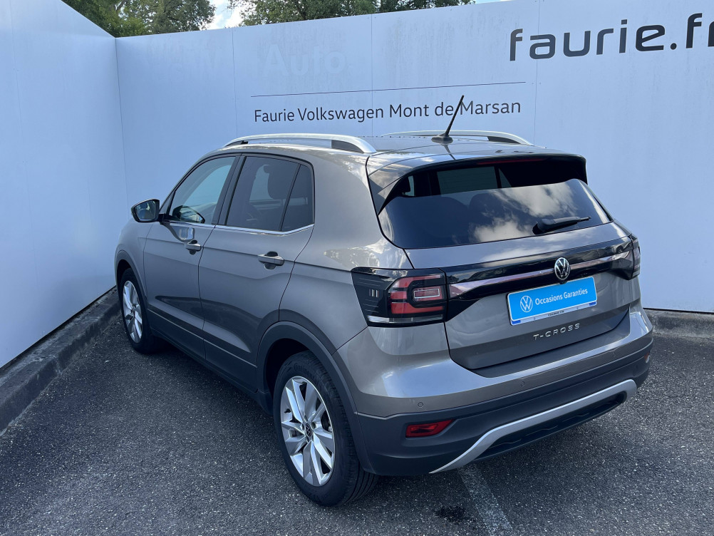 Acheter Volkswagen T-Cross T-Cross 1.0 TSI 115 Start/Stop BVM6 Carat 5p occasion dans les concessions du Groupe Faurie