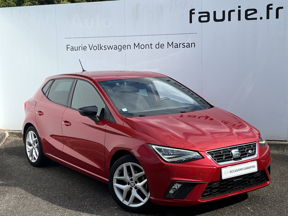 Acheter Seat Ibiza Ibiza 1.0 EcoTSI 115 ch S/S DSG7 FR 5p occasion dans les concessions du Groupe Faurie