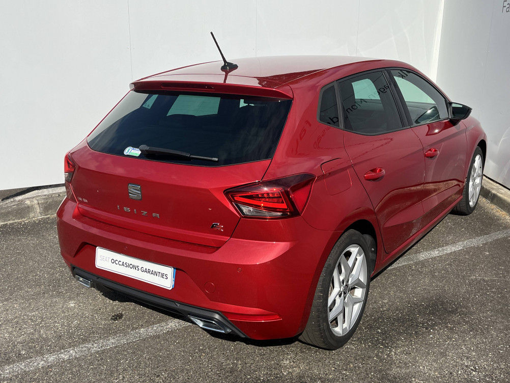 Acheter Seat Ibiza Ibiza 1.0 EcoTSI 115 ch S/S DSG7 FR 5p occasion dans les concessions du Groupe Faurie
