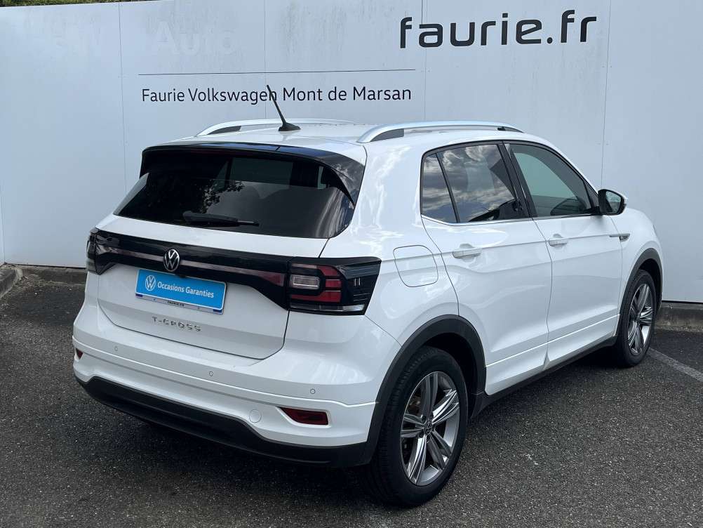 Acheter Volkswagen T-Cross T-Cross 1.0 TSI 110 Start/Stop BVM6 Carat 5p occasion dans les concessions du Groupe Faurie
