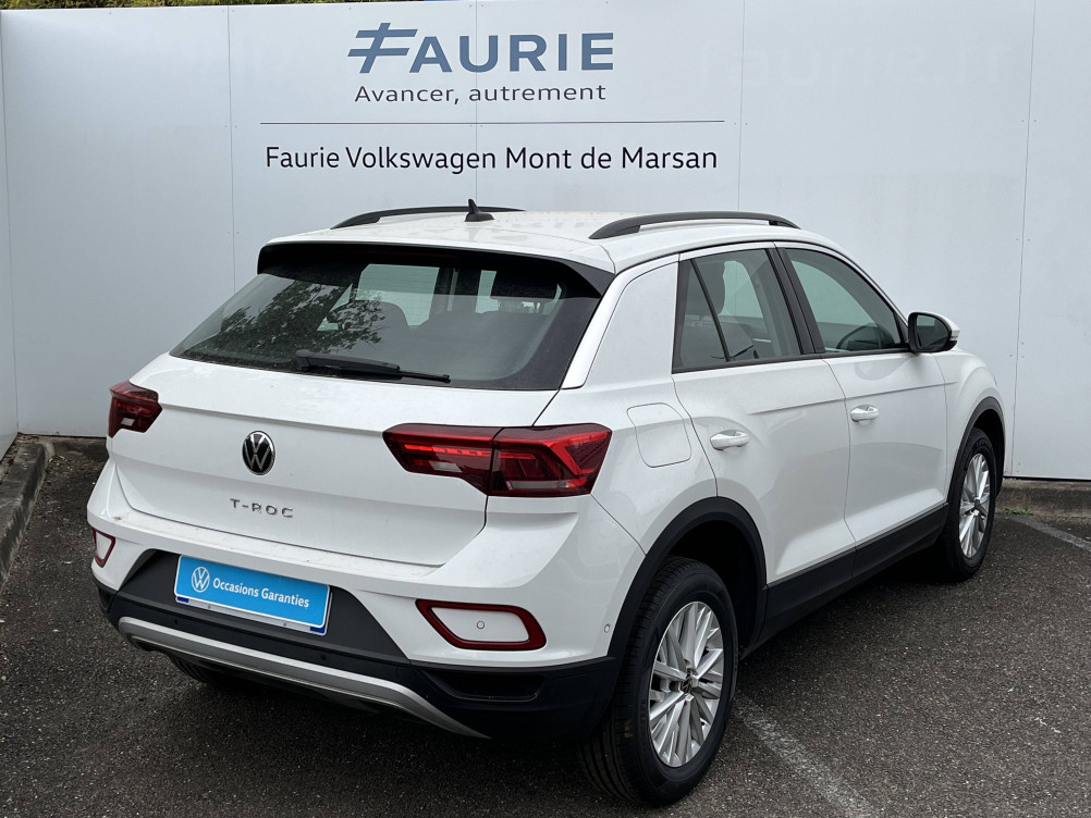Acheter Volkswagen T-Roc T-Roc 2.0 TDI 116 Start/Stop BVM6 Life Plus 5p occasion dans les concessions du Groupe Faurie