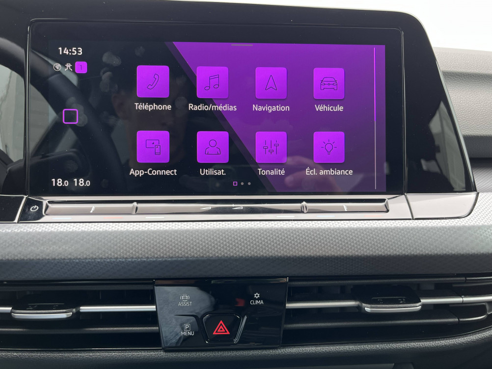 Acheter Volkswagen Golf Golf 1.0 eTSI OPF 110 DSG7 Active 5p occasion dans les concessions du Groupe Faurie