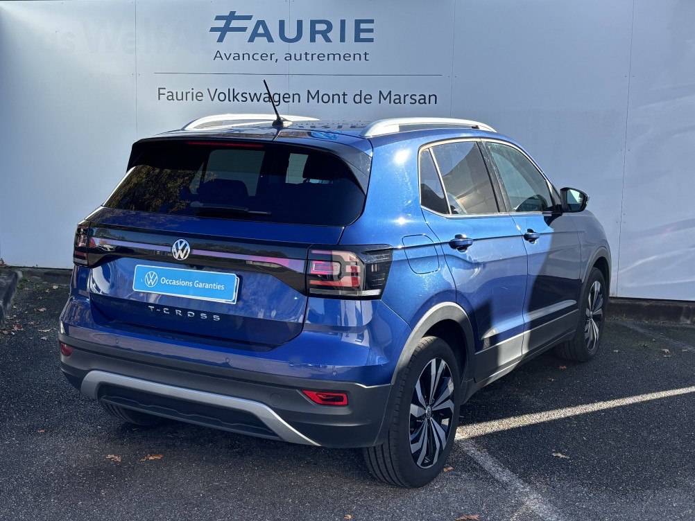 Acheter Volkswagen T-Cross T-Cross 1.6 TDI 95 Start/Stop DSG7 Carat 5p occasion dans les concessions du Groupe Faurie
