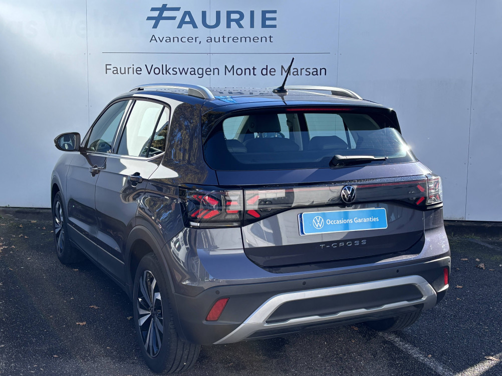 Acheter Volkswagen T-Cross T-Cross 1.0 TSI 115 Start/Stop DSG7 Style 5p occasion dans les concessions du Groupe Faurie