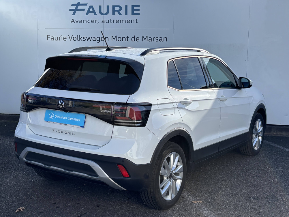 Acheter Volkswagen T-Cross T-Cross 1.0 TSI 95 Start/Stop BVM5 VW Edition 5p occasion dans les concessions du Groupe Faurie