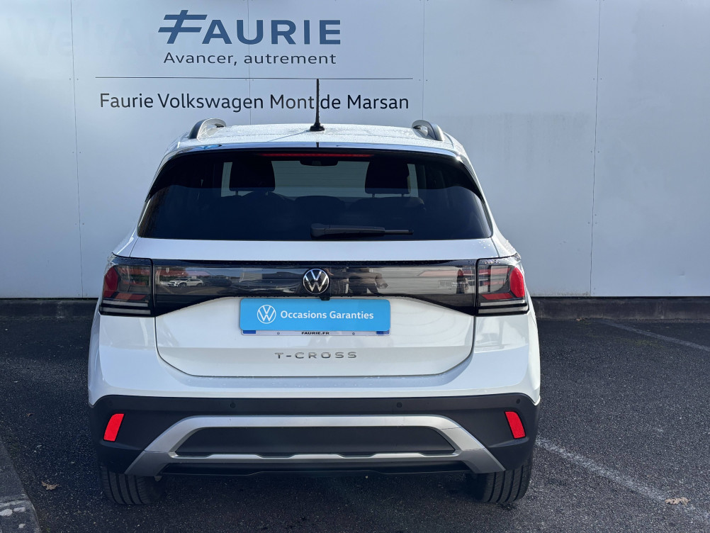 Acheter Volkswagen T-Cross T-Cross 1.0 TSI 95 Start/Stop BVM5 VW Edition 5p occasion dans les concessions du Groupe Faurie