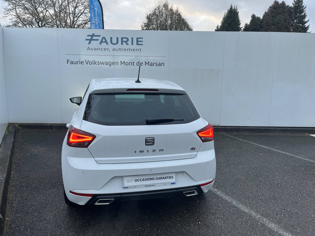 Acheter Seat Ibiza Ibiza 1.0 EcoTSI 110 ch S/S BVM6 FR 5p occasion dans les concessions du Groupe Faurie