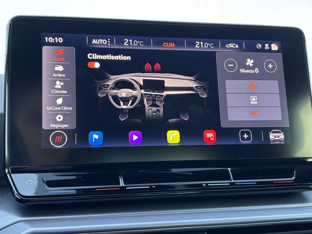 Acheter Seat Leon Leon 1.5 eTSI 150 DSG7 FR 5p occasion dans les concessions du Groupe Faurie