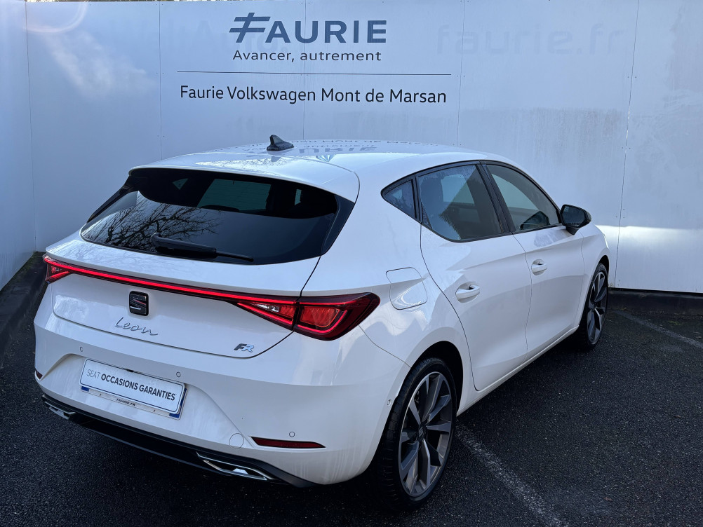 Acheter Seat Leon Leon 1.5 eTSI 150 DSG7 FR 5p occasion dans les concessions du Groupe Faurie
