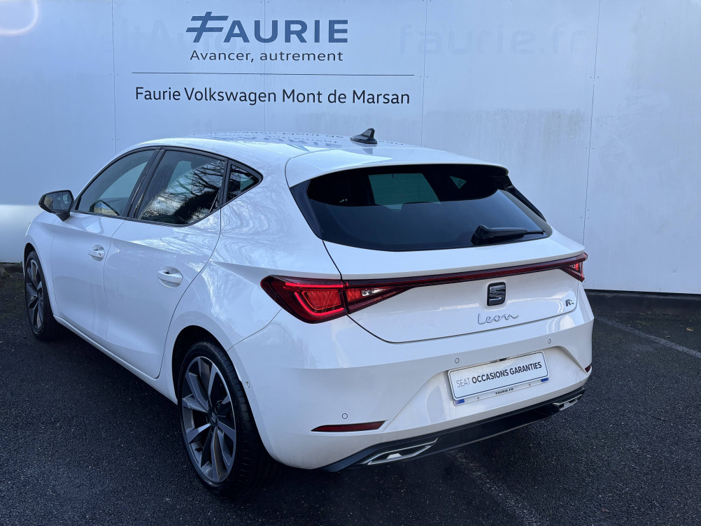 Acheter Seat Leon Leon 1.5 eTSI 150 DSG7 FR 5p occasion dans les concessions du Groupe Faurie