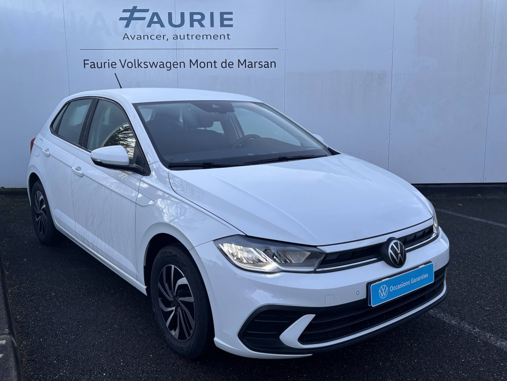 Acheter Volkswagen Polo Polo 1.0 TSI 95 S&S DSG7 Life Plus 5p occasion dans les concessions du Groupe Faurie