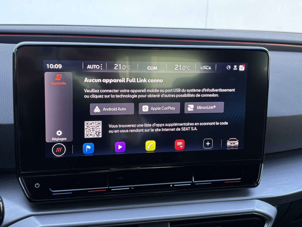 Acheter Seat Leon Leon 1.5 eTSI 150 DSG7 FR 5p occasion dans les concessions du Groupe Faurie