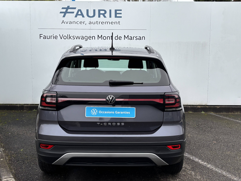 Acheter Volkswagen T-Cross T-Cross 1.0 TSI 110 Start/Stop BVM6 Life Tech 5p occasion dans les concessions du Groupe Faurie