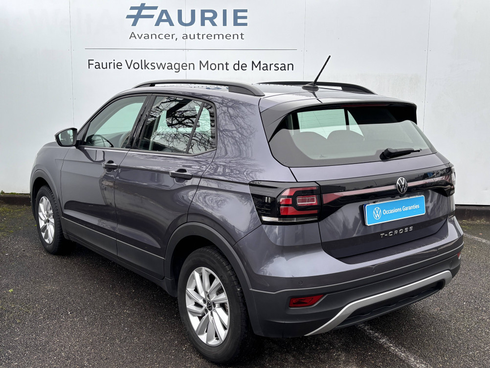 Acheter Volkswagen T-Cross T-Cross 1.0 TSI 110 Start/Stop BVM6 Life Tech 5p occasion dans les concessions du Groupe Faurie
