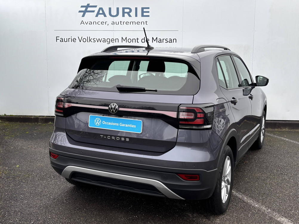 Acheter Volkswagen T-Cross T-Cross 1.0 TSI 110 Start/Stop BVM6 Life Tech 5p occasion dans les concessions du Groupe Faurie
