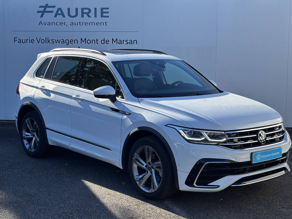 Acheter Volkswagen Tiguan Tiguan 2.0 TDI 150ch DSG7 R-Line 5p occasion dans les concessions du Groupe Faurie