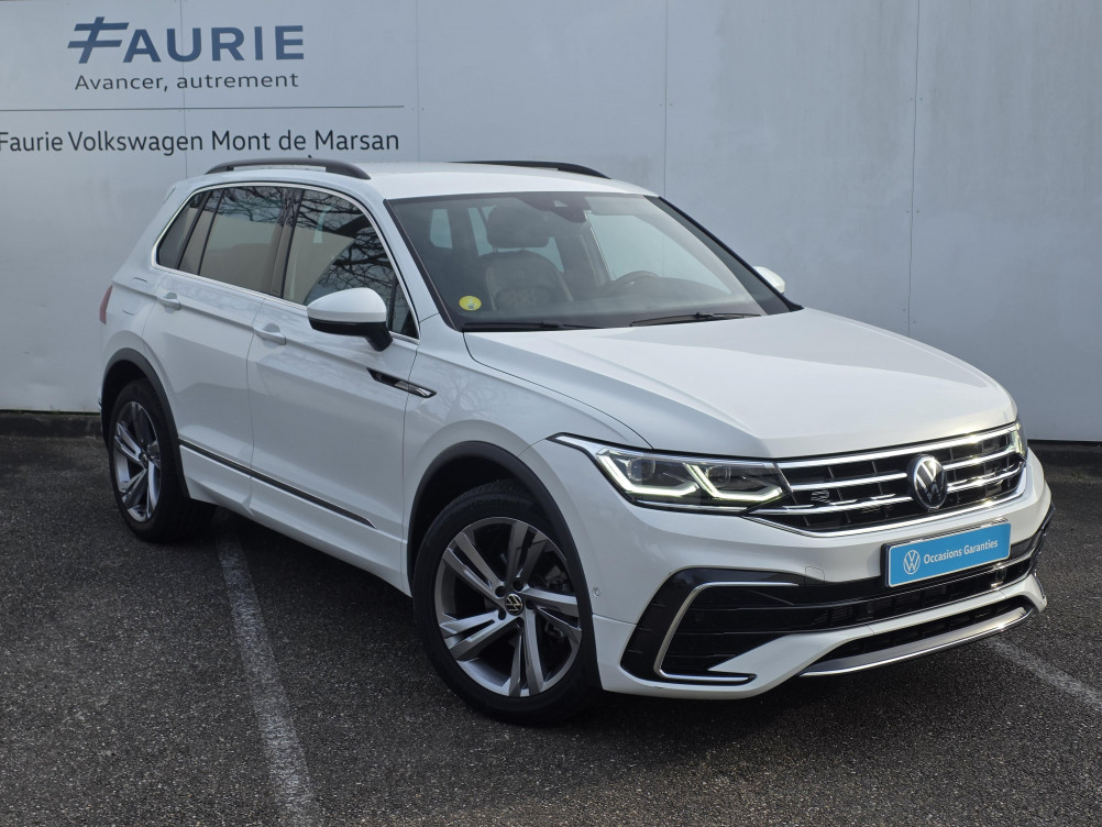 Acheter Volkswagen Tiguan Tiguan 2.0 TDI 150ch DSG7 R-Line 5p occasion dans les concessions du Groupe Faurie