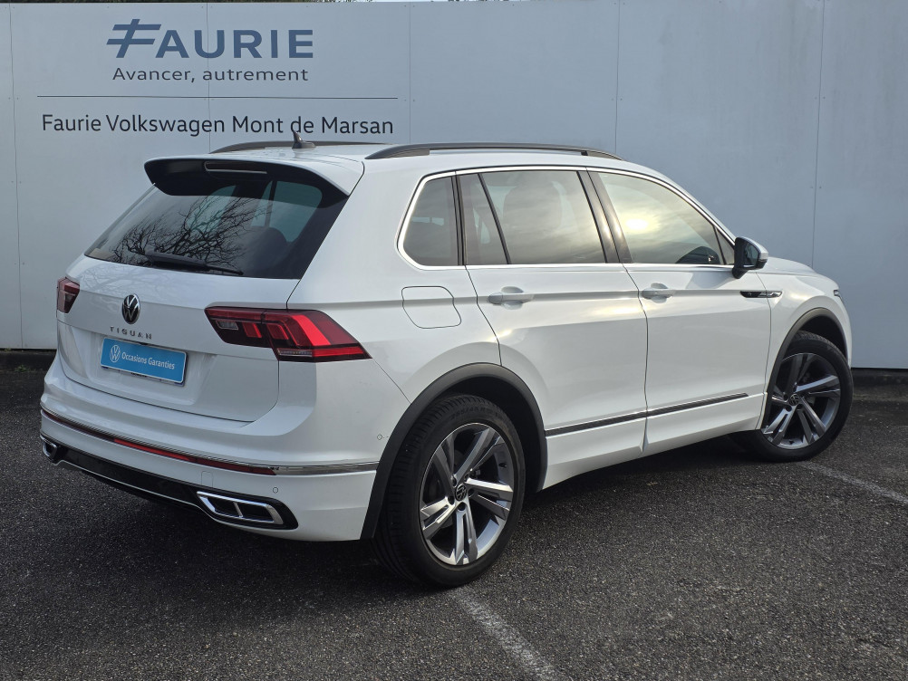 Acheter Volkswagen Tiguan Tiguan 2.0 TDI 150ch DSG7 R-Line 5p occasion dans les concessions du Groupe Faurie