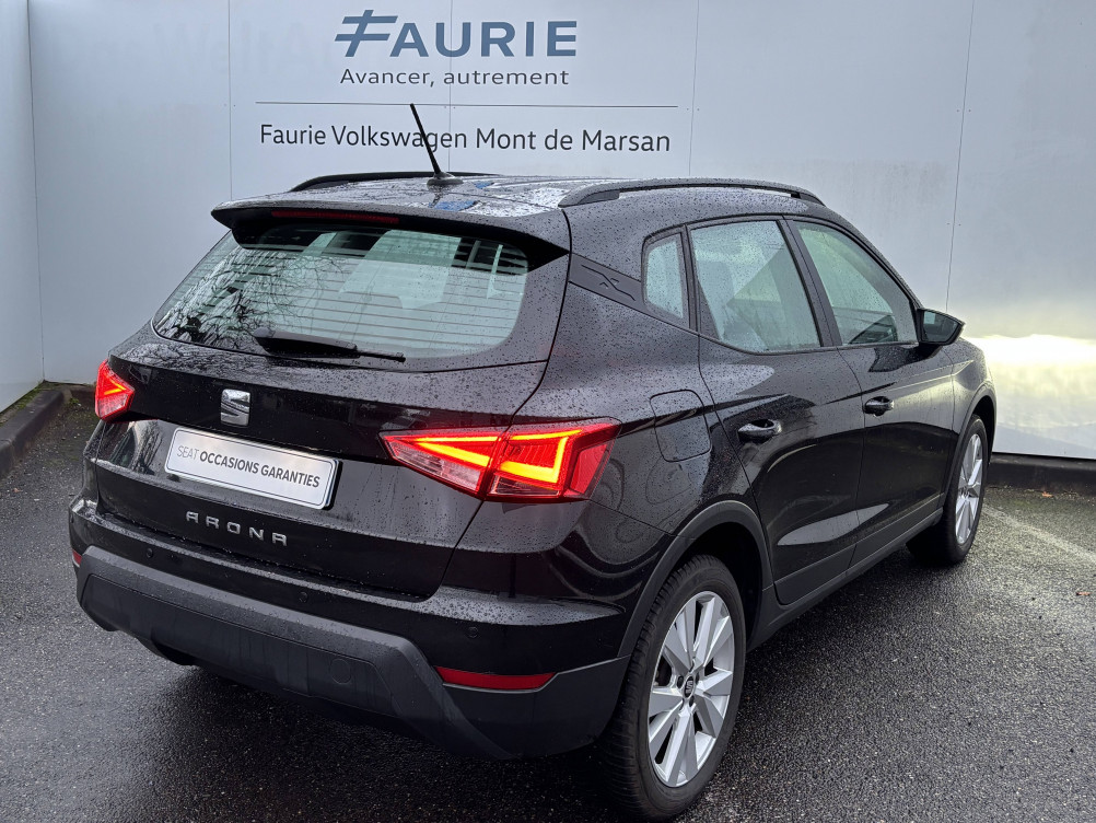 Acheter Seat Arona Arona 1.0 EcoTSI 115 ch Start/Stop DSG7 Style 5p occasion dans les concessions du Groupe Faurie