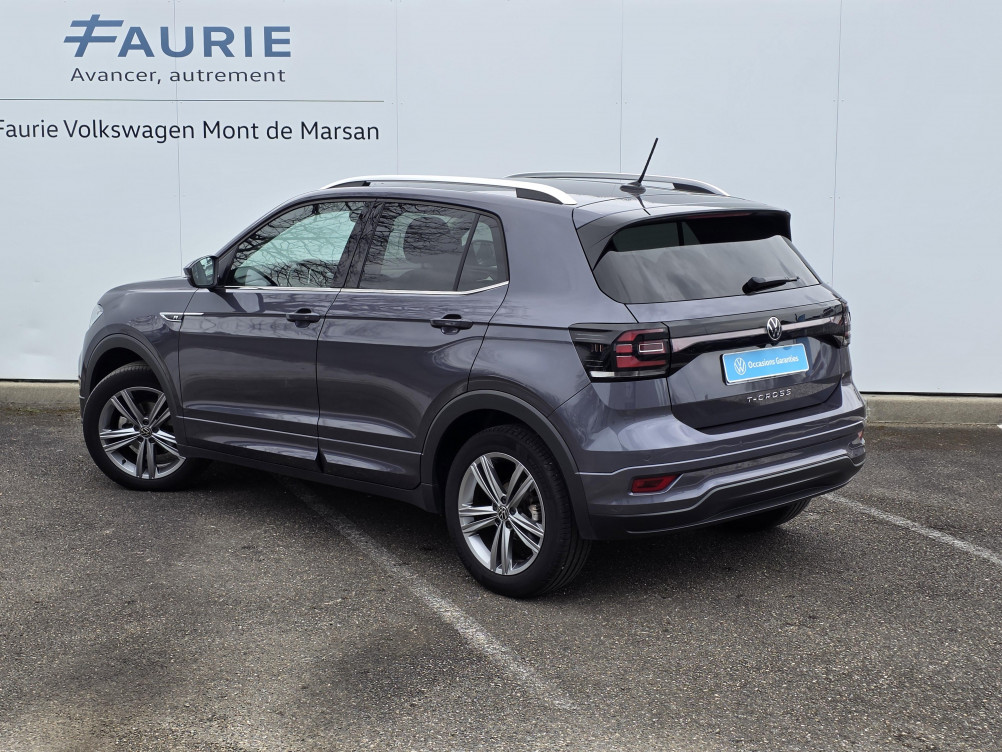 Acheter Volkswagen T-Cross T-Cross 1.0 TSI 110 Start/Stop DSG7 R-Line Tech 5p occasion dans les concessions du Groupe Faurie
