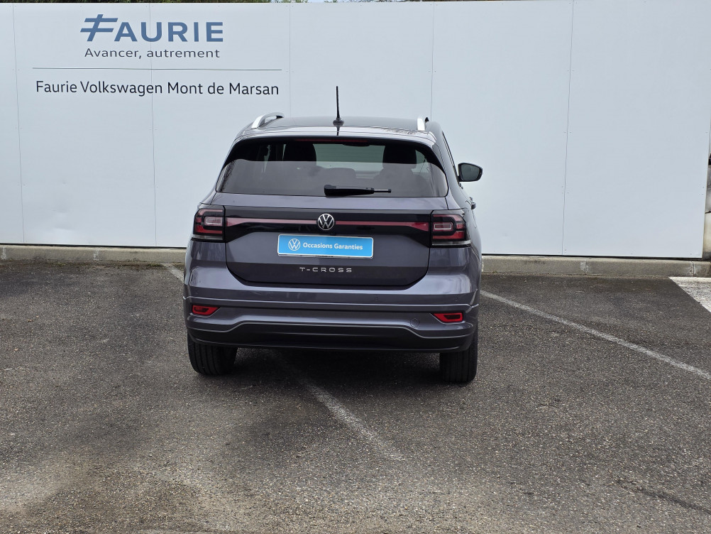 Acheter Volkswagen T-Cross T-Cross 1.0 TSI 110 Start/Stop DSG7 R-Line Tech 5p occasion dans les concessions du Groupe Faurie