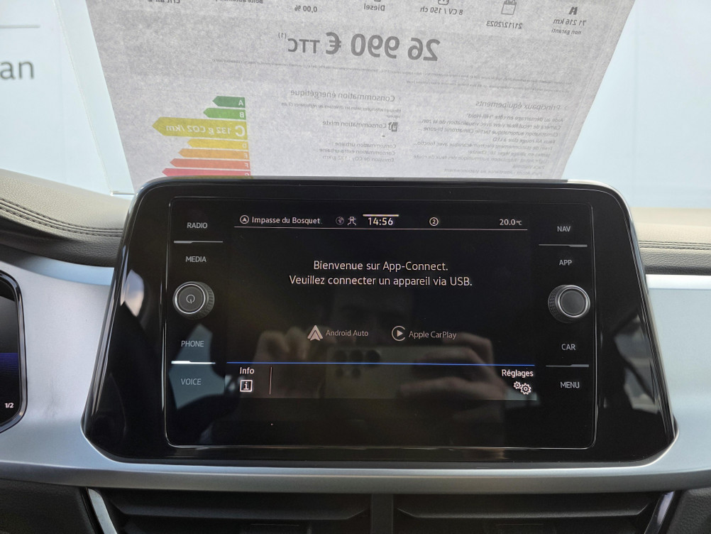 Acheter Volkswagen T-Roc T-Roc 2.0 TDI 150 Start/Stop DSG7 Life Plus 5p occasion dans les concessions du Groupe Faurie