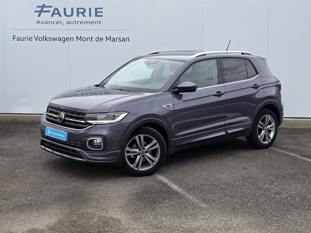 Acheter Volkswagen T-Cross T-Cross 1.0 TSI 110 Start/Stop DSG7 R-Line Tech 5p occasion dans les concessions du Groupe Faurie