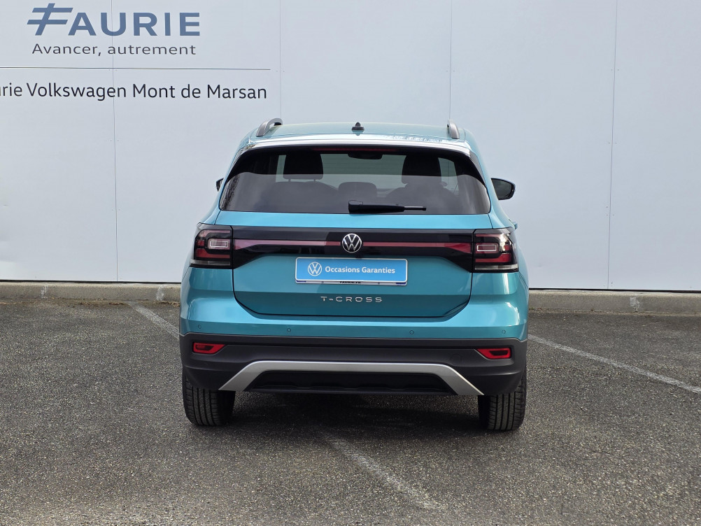 Acheter Volkswagen T-Cross T-Cross 1.0 TSI 110 Start/Stop BVM6 Life Plus 5p occasion dans les concessions du Groupe Faurie