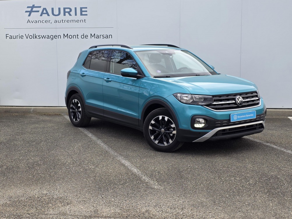 Acheter Volkswagen T-Cross T-Cross 1.0 TSI 110 Start/Stop BVM6 Life Plus 5p occasion dans les concessions du Groupe Faurie