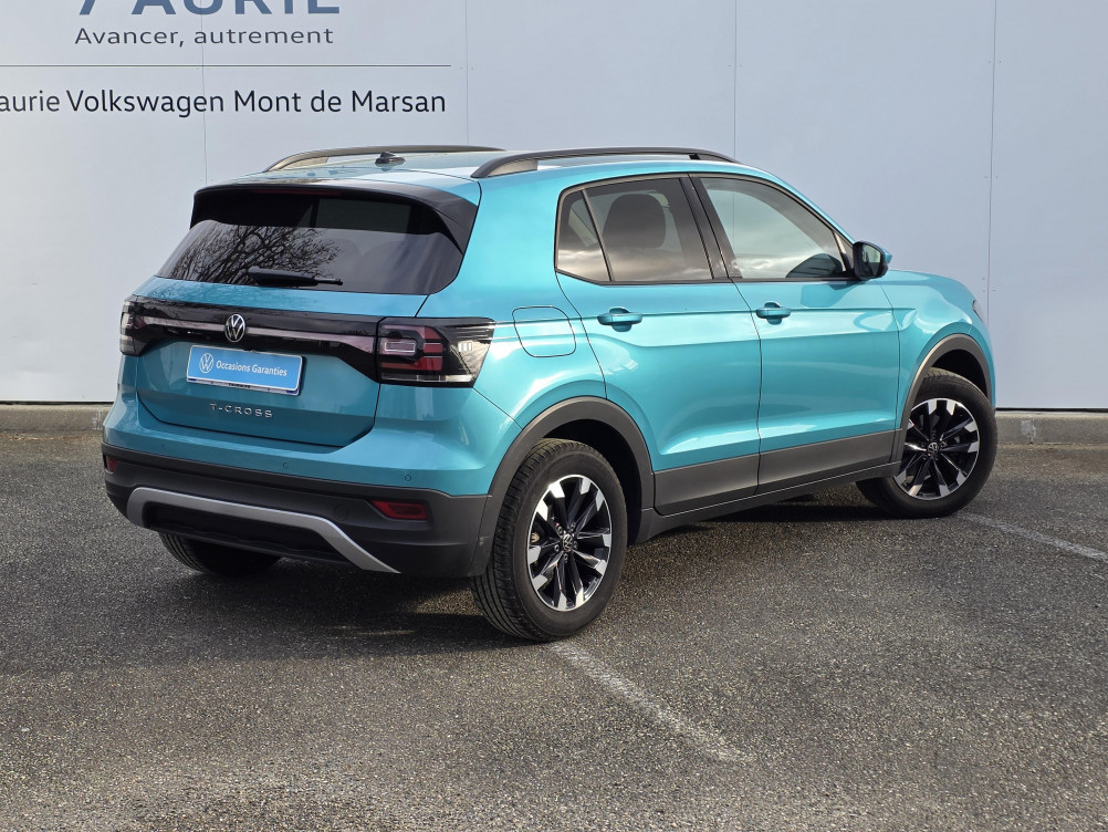 Acheter Volkswagen T-Cross T-Cross 1.0 TSI 110 Start/Stop BVM6 Life Plus 5p occasion dans les concessions du Groupe Faurie