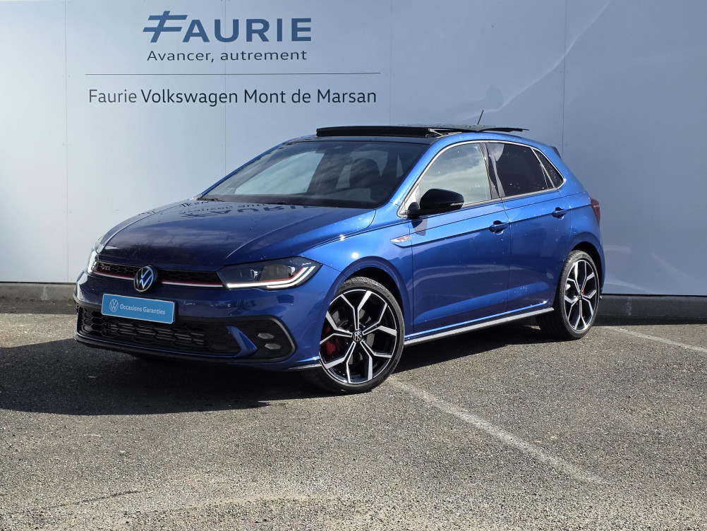 Acheter Volkswagen Polo Polo 2.0 TSI 207 S&S DSG7 GTI 5p occasion dans les concessions du Groupe Faurie