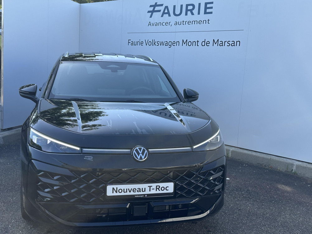 Acheter Volkswagen T-Roc T-Roc 1.5 eTSI Hybrid 150 ch DSG7 R-Line 5p neuf dans les concessions du Groupe Faurie