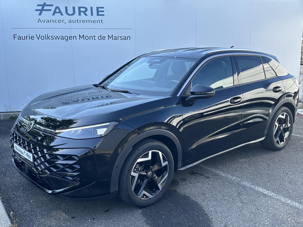 Acheter Volkswagen T-Roc T-Roc 1.5 eTSI Hybrid 150 ch DSG7 R-Line 5p neuf dans les concessions du Groupe Faurie