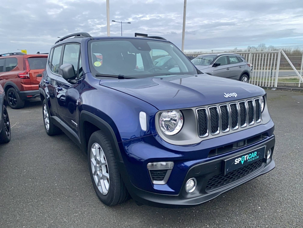 Acheter Jeep Renegade Renegade 1.6 I Multijet 130 ch BVM6 Limited 5p occasion dans les concessions du Groupe Faurie