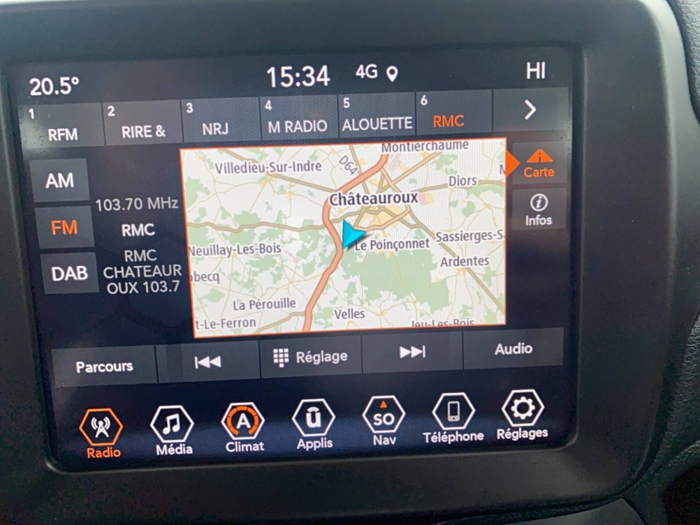 Acheter Jeep Renegade Renegade 1.6 I Multijet 130 ch BVM6 Limited 5p occasion dans les concessions du Groupe Faurie