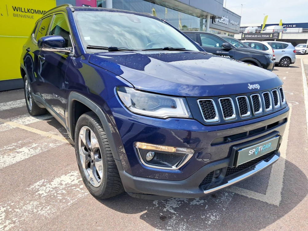 Acheter Jeep Compass Compass 1.6 I MultiJet II 120 ch BVM6 Limited 5p occasion dans les concessions du Groupe Faurie
