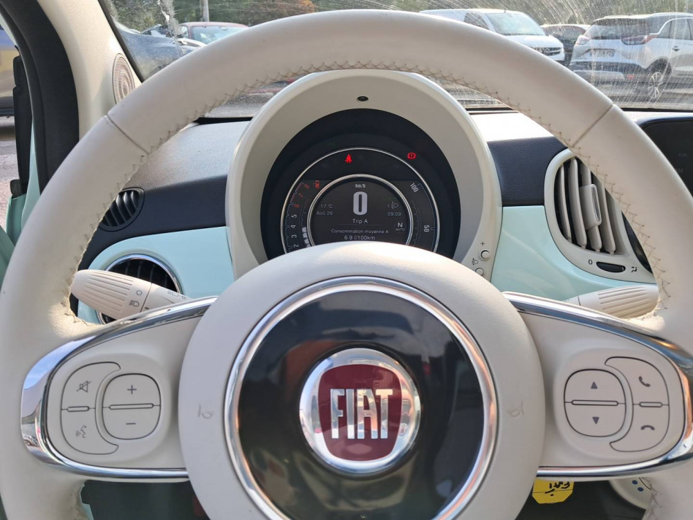 Acheter Fiat 500 500 1.2 69 ch S/S Dualogic Lounge 3p occasion dans les concessions du Groupe Faurie