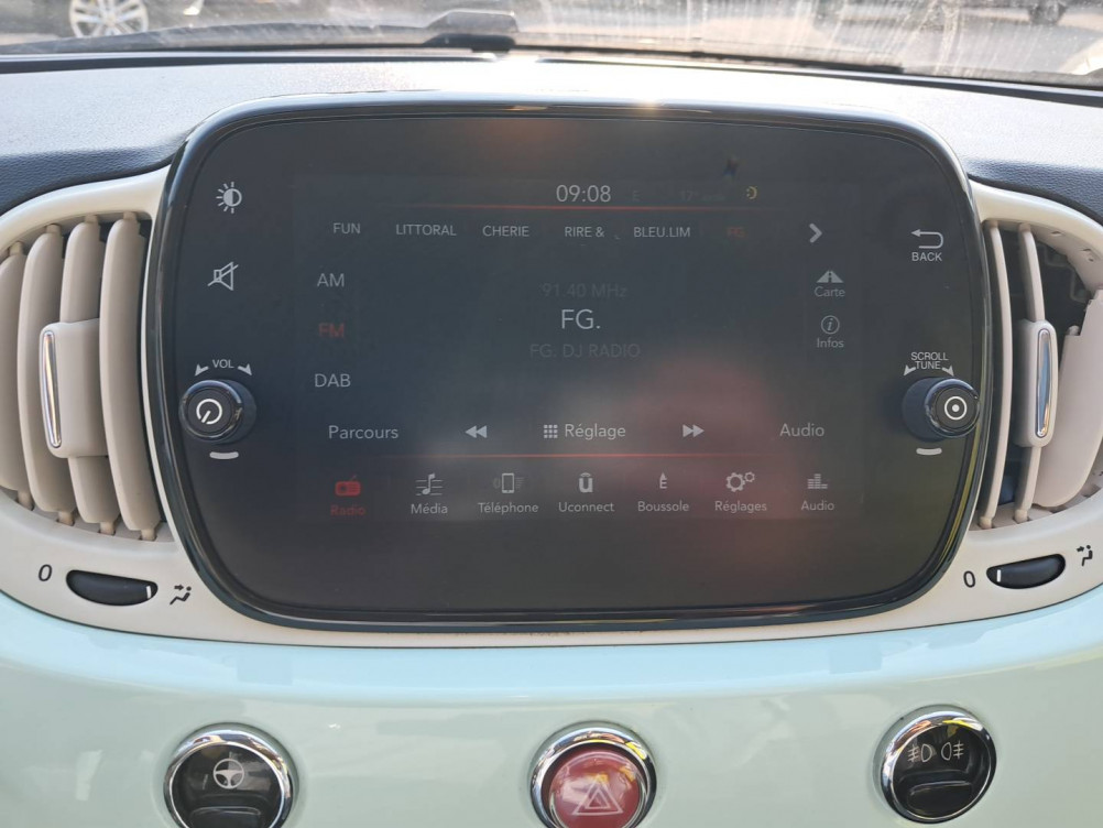 Acheter Fiat 500 500 1.2 69 ch S/S Dualogic Lounge 3p occasion dans les concessions du Groupe Faurie