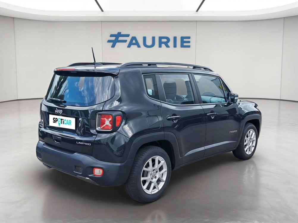 Acheter Jeep Renegade Renegade 1.6 I Multijet 130 ch BVM6 Limited 5p occasion dans les concessions du Groupe Faurie