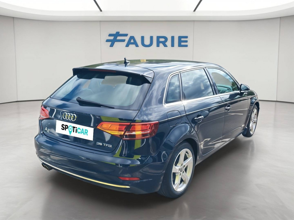 Acheter Audi A3 Sportback A3 Sportback 1.5 TFSI CoD 150 S tronic 7 Sport 5p occasion dans les concessions du Groupe Faurie