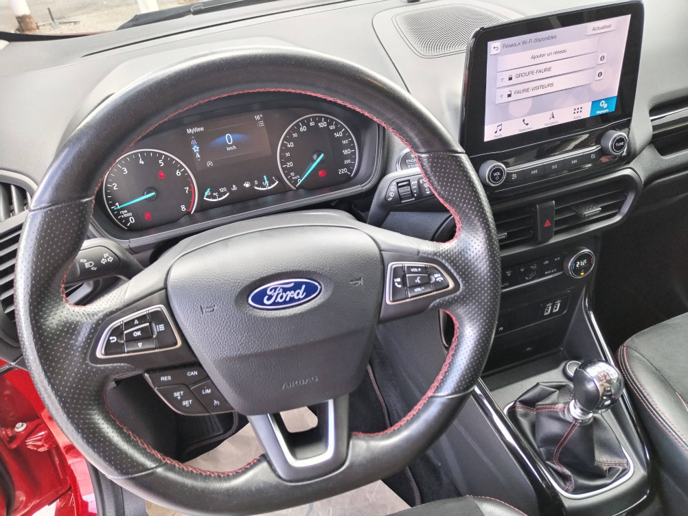 Acheter Ford Ecosport EcoSport 1.0 EcoBoost 125ch S&S BVM6 ST-Line 5p occasion dans les concessions du Groupe Faurie