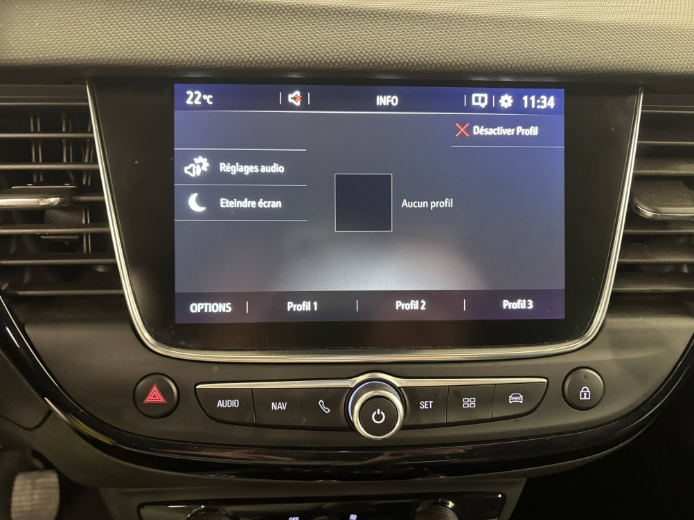 Acheter Opel Crossland X Crossland X 1.2 Turbo 110 ch Design 120 ans 5p occasion dans les concessions du Groupe Faurie
