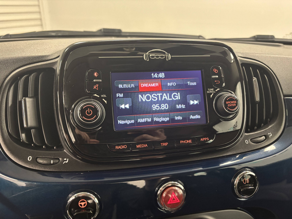 Acheter Fiat 500 500 1.2 69 ch Eco Pack Popstar 3p occasion dans les concessions du Groupe Faurie