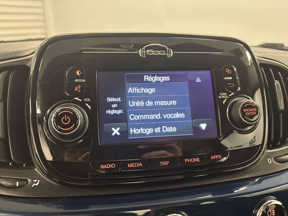 Acheter Fiat 500 500 1.2 69 ch Eco Pack Popstar 3p occasion dans les concessions du Groupe Faurie