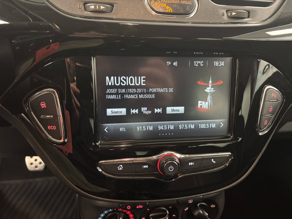 Acheter Opel Corsa E Corsa 1.4 Turbo 100 ch Black Edition 5p occasion dans les concessions du Groupe Faurie