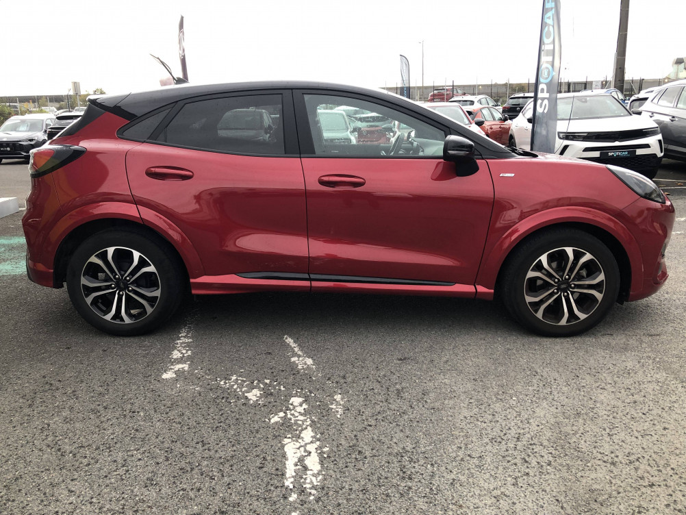 Acheter Ford Puma Puma 1.0 Flexifuel 125 ch mHEV S&S BVM6 ST-Line 5p occasion dans les concessions du Groupe Faurie